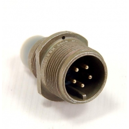 ITT Cannon - MS3101E-14S5P - 024229-0007 - Connector, Circular. Male 5 Pin,  Flange.