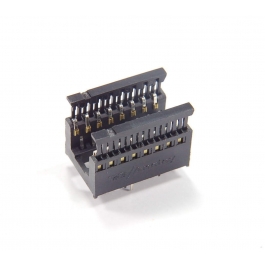 T&B ANSLEY - PDS-16 - Connectors, IC Sockets. 16 DIP Piggy Back W/Pin ...