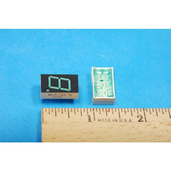 PANASONIC/MATSUSHITA - LN514GK - Opto Display. 7 Segment numeric, 0.4"