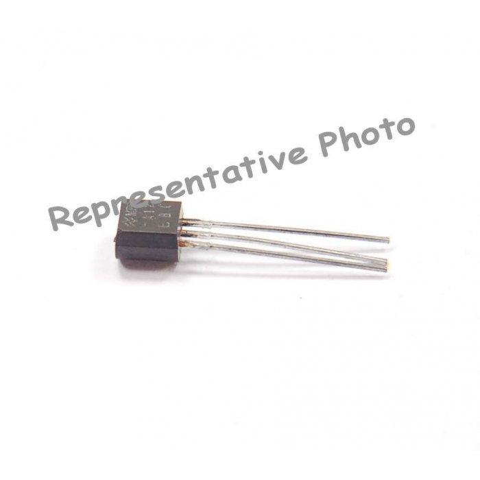 Motorola - MPS6521 - Transistor, NPN. Small Signal Bipolar Transistor, 0.1A I(C), 25V V(BR)CEO, 1-Element, NPN, Silicon, TO-226AA