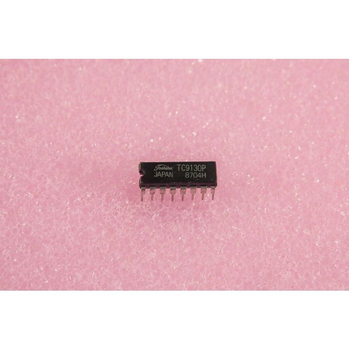 Toshiba - TC9130P - IC. 4 CH independent cyclic type FF touch switch. 