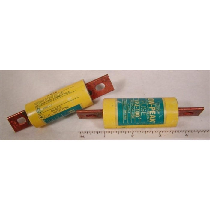 BUSSMANN - LPJ-100 - Fuse. 100Amp 600VAC. Class J.