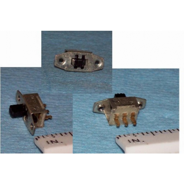 CW - CTI 40983 - Switch,  Sub-Miniature Slide. SPDT 0.5Amp 125VAC. 