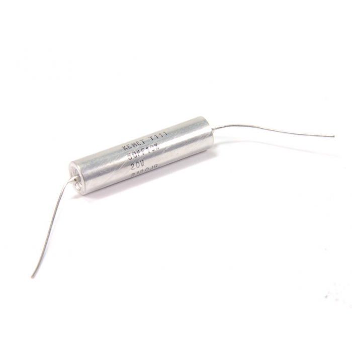 KEMET - T111D506M020AS - Capacitor, tantalum. 50uF 20V.