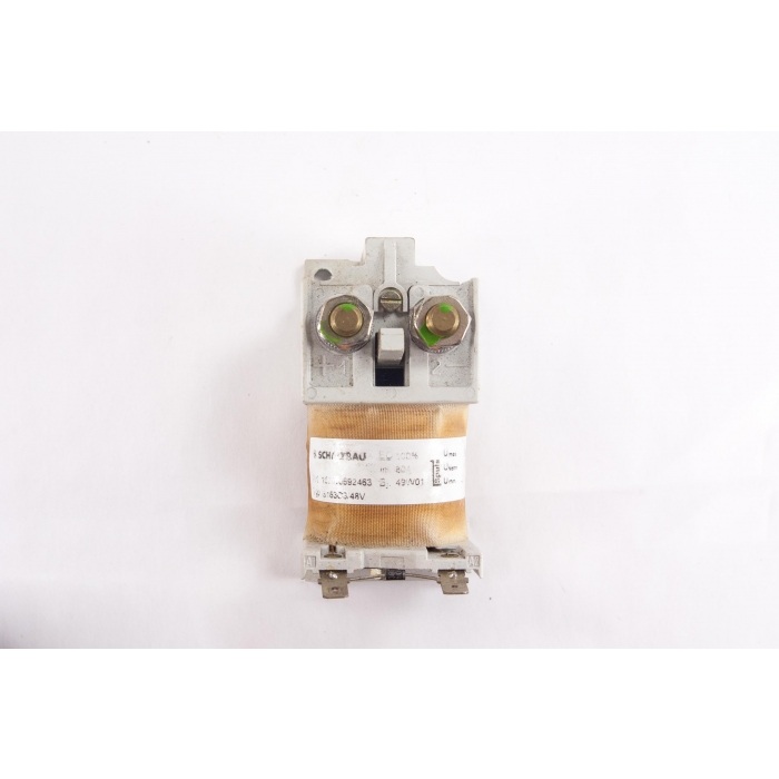 SCHALTBAU - S163C3/48V - Contactor, SPST, Rated DC 80Amp, Double Make, Normally Open,  Coil 200-ohms, 48 VDC