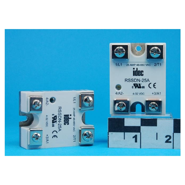 IDEC - RSSDN-25A - Relay, SSR. SPST NO 25Amp 4-32VDC Control. 