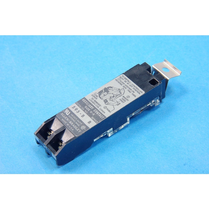 ALLEN BRADLEY - AB - 595-B - Contactors, auxiliary contacts.