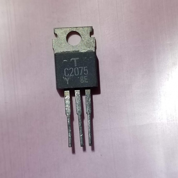 Toshiba - 2SC2075 - BJT Transistor, NPN. 80V, 4A, 10W, TO220.