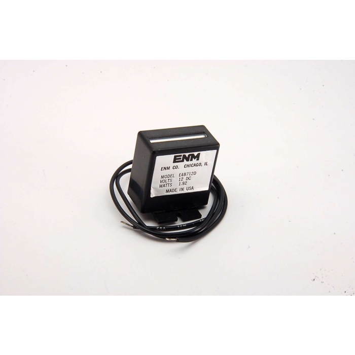 E4B712D - Counter. 7 Digit, 12VDC 1.92 watt. 2-Wire.