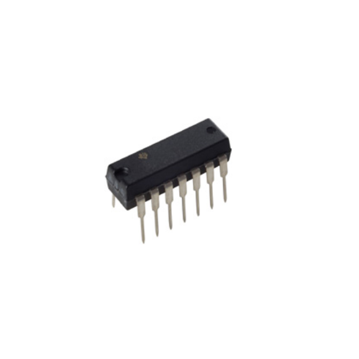 TI/SW - 7410N - IC, TTL. Triple 3-input NAND gates. 