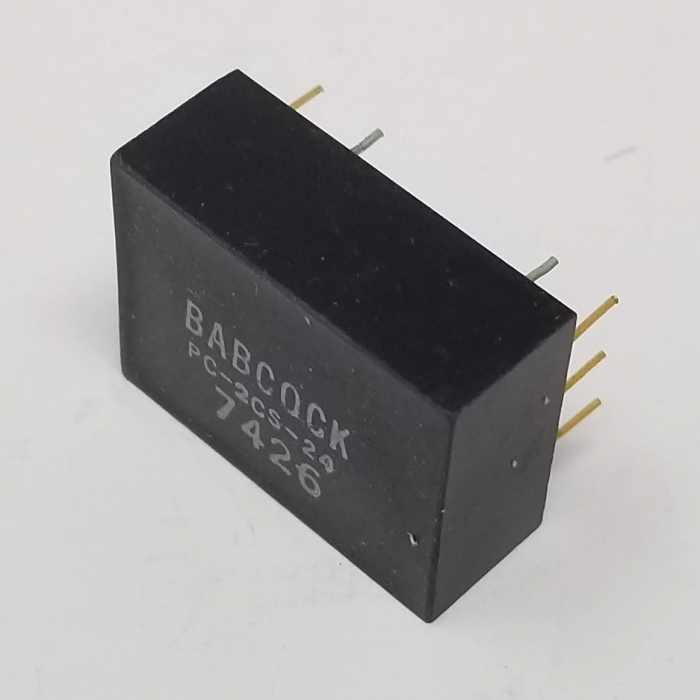 Babcock - PC-2CS-24 - 1945345 - 2.7k, DPDT,  Reed Relay