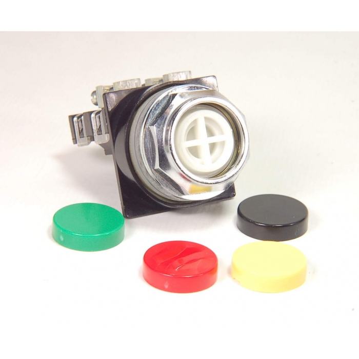 GENERAL ELECTRIC - CR104PBG91U1 - Heavy duty PushButton Type 4/12/13 1No-1NC