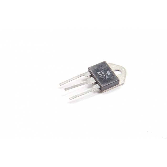 Texas Instruments - TIP35C - Transistor, NPN silicon. P/N: TIP35C. Bulk.