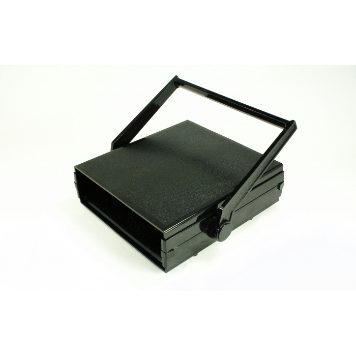 PacTec - CH250 Black - Portable Project Enclosure with Handle /Stand, 9.25  x8.5.