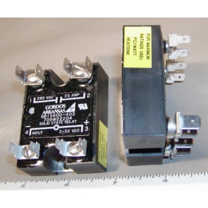 Gordos/Crouzet - GB15600-403 - Relay, SSR. 25Amp 120/280VAC.