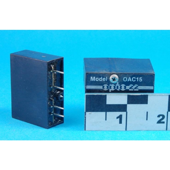 OPTO 22 - OAC15 - AC Output Module, Solid State Relay, 12-140VAC 3A out 6-24VDC Control