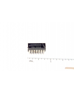 GORDOS/CROUZET - F81-1313 - Relay, reed. 5V 10mA 150 Ohm.